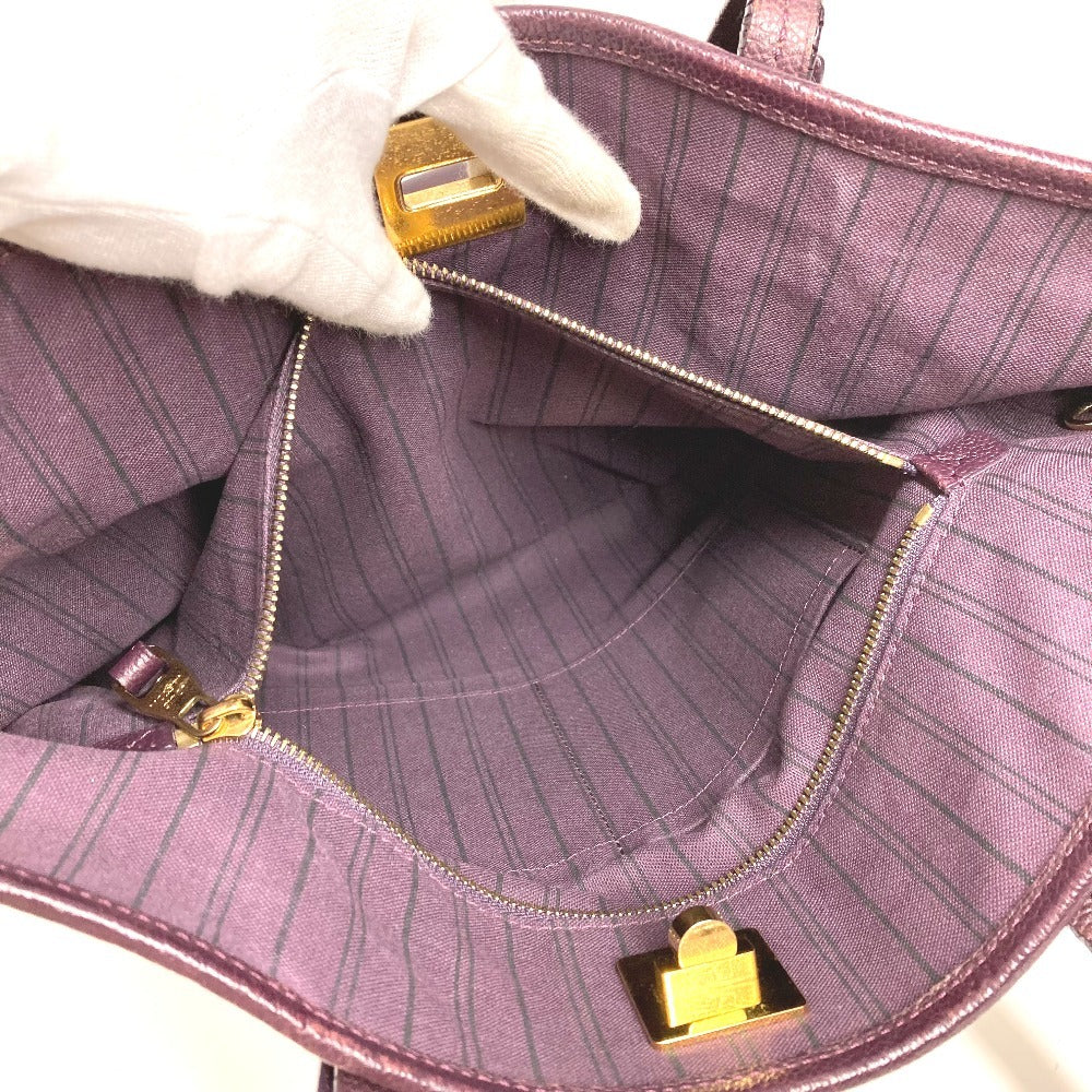 LOUIS VUITTON M40553 Monogram Emprene Citadine PM Citadine PM Bag Tote Bag Bucket Shape Shoulder Bag with Pouch Shoulder Bag Monogram Emprene Leather Women's Orb Purple
