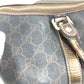 GUCCI 193603 GG Plus Logo Bag Mini Boston Bag Handbag PVC/Leather Unisex Brown