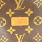 LOUIS VUITTON M42252 Monograma Saumur 43 Saumur 43 Bolso bandolera con solapa Bolso bandolera Lona con monograma Unisex Marrón