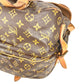 LOUIS VUITTON M42252 Monograma Saumur 43 Saumur 43 Bolso bandolera con solapa Bolso bandolera Lona con monograma Unisex Marrón