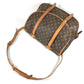 LOUIS VUITTON M42252 Monograma Saumur 43 Saumur 43 Bolso bandolera con solapa Bolso bandolera Lona con monograma Unisex Marrón