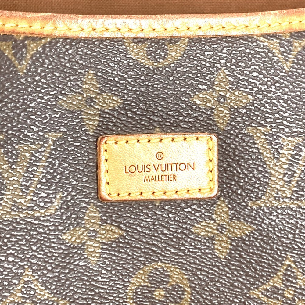 LOUIS VUITTON M42254 Monogram Saumur 35 Saumur 35 Crossbody Flap Bag Shoulder Bag Monogram Canvas Unisex Brown