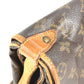 LOUIS VUITTON M42254 Monogram Saumur 35 Saumur 35 Crossbody Flap Bag Shoulder Bag Monogram Canvas Unisex Brown