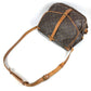 LOUIS VUITTON M42254 Monogram Saumur 35 Saumur 35 Crossbody Flap Bag Shoulder Bag Monogram Canvas Unisex Brown