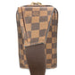 LOUIS VUITTON N51994 Damier Jeronimos Old Bag Shoulder Bag Waist Bag Body Bag Damier Canvas Unisex Ebene Brown