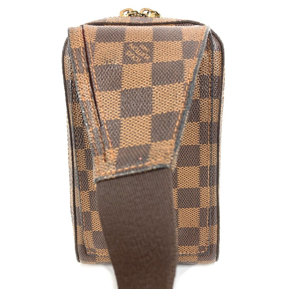 LOUIS VUITTON N51994 Damier Jeronimos Old Bag Shoulder Bag Waist Bag Body Bag Damier Canvas Unisex Ebene Brown