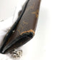 LOUIS VUITTON M60168 モノグラムマカサー ポルトフォイユ ロン ロングウォレット 3つ折り チェーン付き 長財布 モノグラムマカサーキャンバス ユニセックス ブラウン
