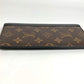 LOUIS VUITTON M93800 Monogram Macassar Portefeuille Tanon Long Wallet Bifold Long Wallet Monogram Macassar Canvas Unisex Black