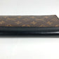 LOUIS VUITTON M93800 Monogram Macassar Portefeuille Tanon Long Wallet Bifold Long Wallet Monogram Macassar Canvas Unisex Black