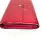 LOUIS VUITTON M93633 Monogram Vernis Portefeuille Sara Long Wallet Bifold Long Wallet Monogram Vernis Canvas Unisex Rose Pop Pink