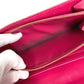 LOUIS VUITTON M93633 Monogram Vernis Portefeuille Sara Long Wallet Bifold Long Wallet Monogram Vernis Canvas Unisex Rose Pop Pink
