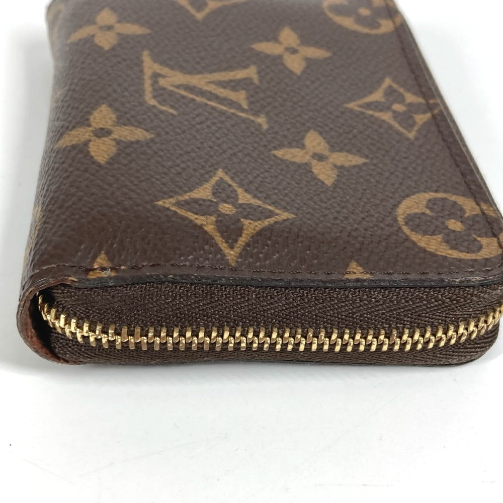 LOUIS VUITTON M60067 Monogram Zippy Coin Purse Coin Purse Wallet Round Zipper Coin Case Monogram Canvas Unisex Brown