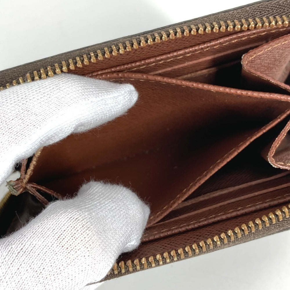 LOUIS VUITTON M60067 Monogram Zippy Coin Purse Coin Purse Wallet Round Zipper Coin Case Monogram Canvas Unisex Brown