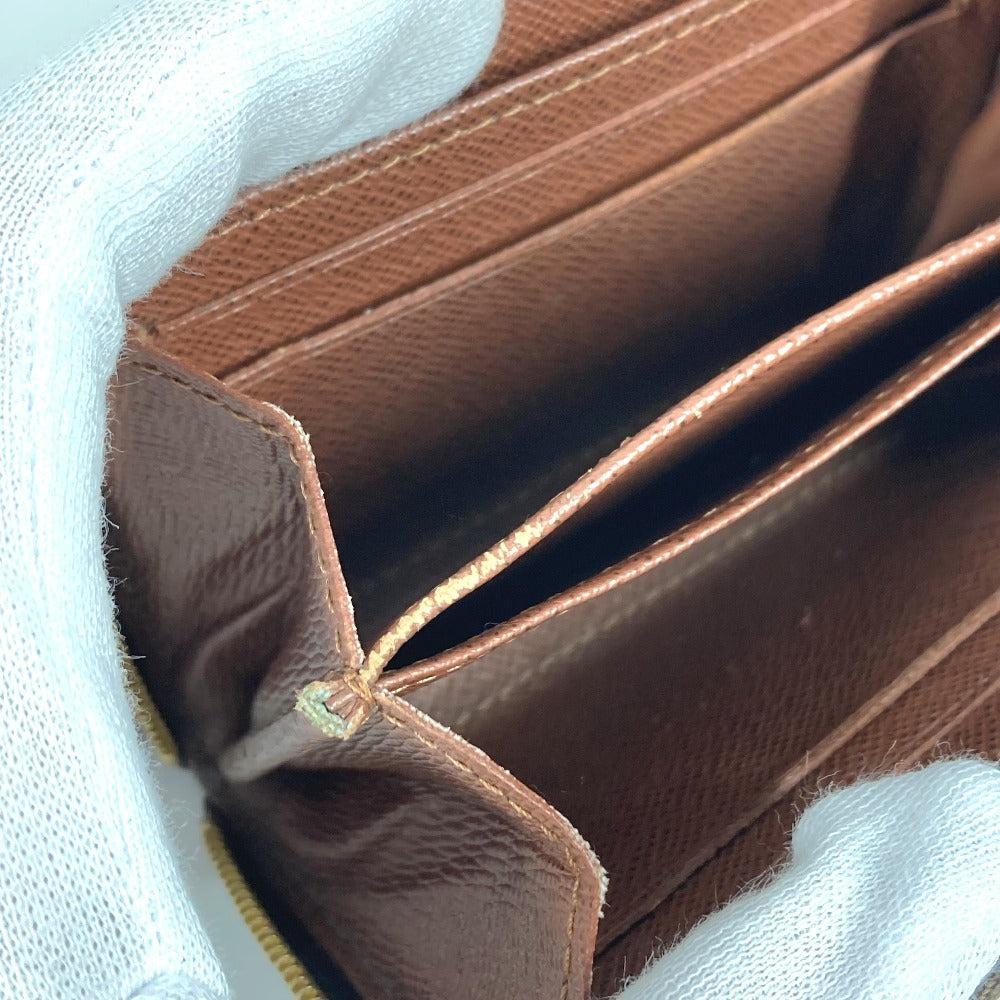 LOUIS VUITTON M60067 Monogram Zippy Coin Purse Coin Purse Wallet Round Zipper Coin Case Monogram Canvas Unisex Brown