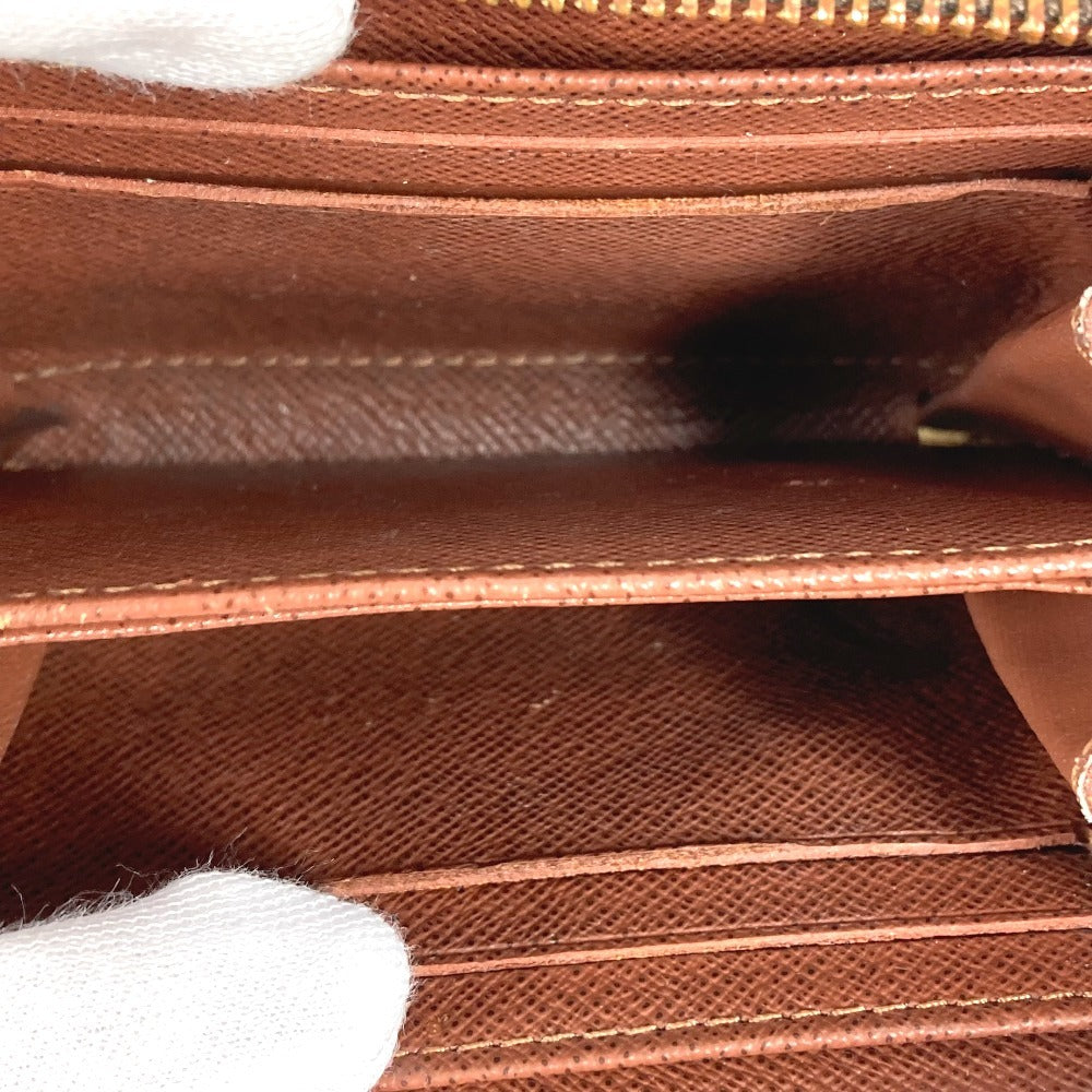 LOUIS VUITTON M60067 Monogram Zippy Coin Purse Coin Purse Wallet Round Zipper Coin Case Monogram Canvas Unisex Brown