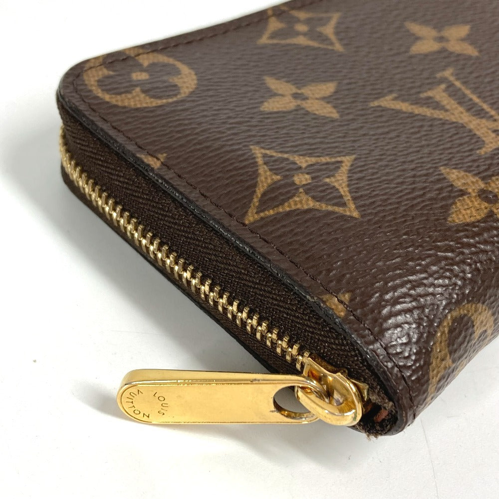 LOUIS VUITTON M60067 Monogram Zippy Coin Purse Coin Purse Wallet Round Zipper Coin Case Monogram Canvas Unisex Brown