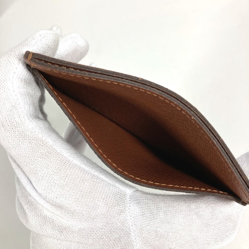 LOUIS VUITTON M61733 モノグラム カードケース ポルト カルト･サーンプル 名刺入れ パスケース カードケース モノグラムキャンバス ユニセックス アルマニャック ブラウン