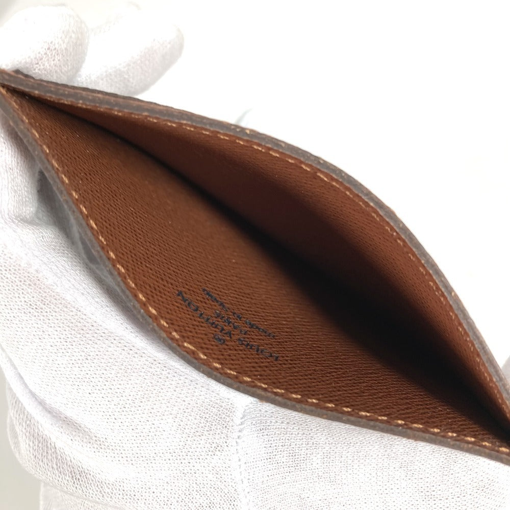 LOUIS VUITTON M61733 モノグラム カードケース ポルト カルト･サーンプル 名刺入れ パスケース カードケース モノグラムキャンバス ユニセックス アルマニャック ブラウン