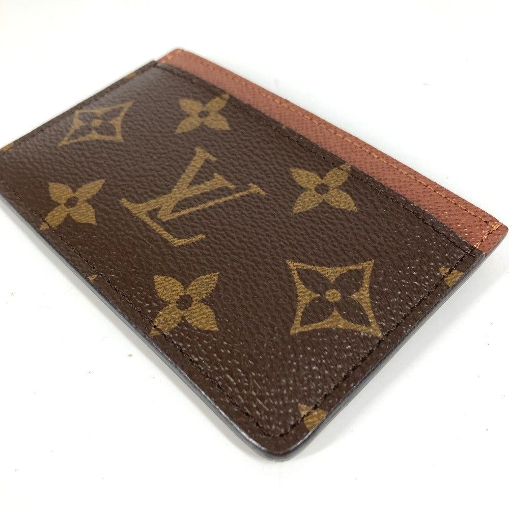 LOUIS VUITTON M61733 モノグラム カードケース ポルト カルト･サーンプル 名刺入れ パスケース カードケース モノグラムキャンバス ユニセックス アルマニャック ブラウン