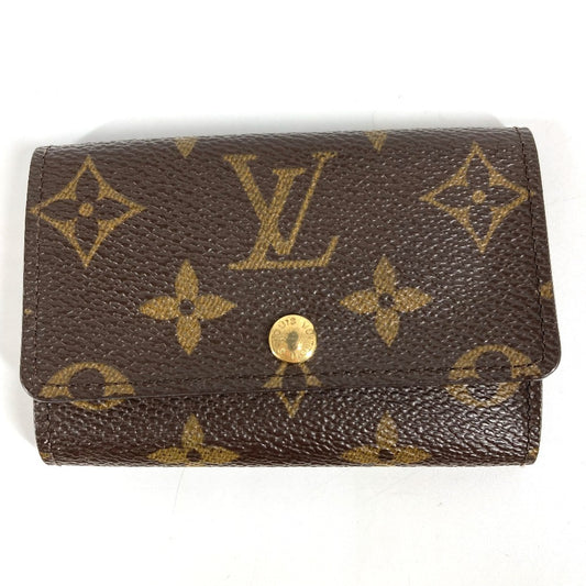 LOUIS VUITTON M62630 Monogram Multicle 6 Multicle 6 Estuche para llaves de 6 filas Porta llaves Estuche para llaves con gancho 6P Lona con monograma Unisex Marrón
