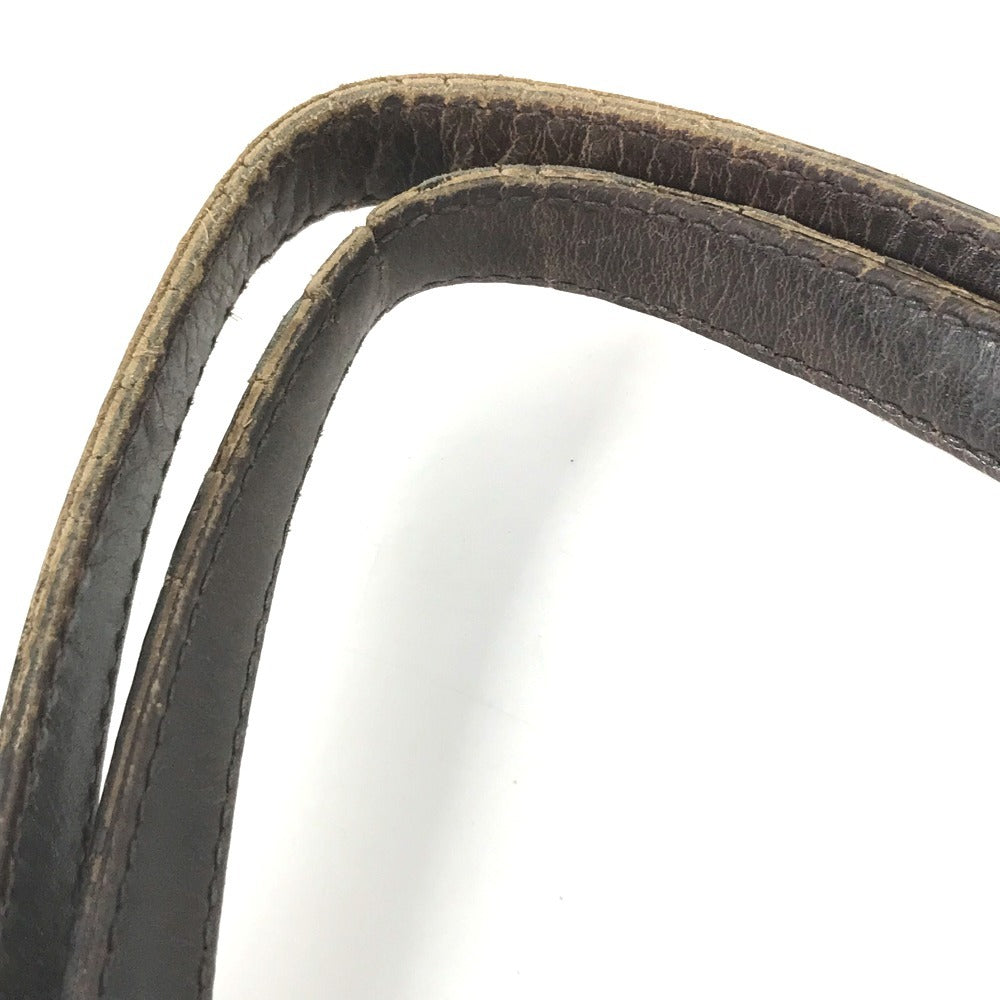 GUCCI 247207 With Pouch Logo Bag Tote Bag Shoulder Boston Bag Shoulder Bag Leather/Canvas Unisex Beige