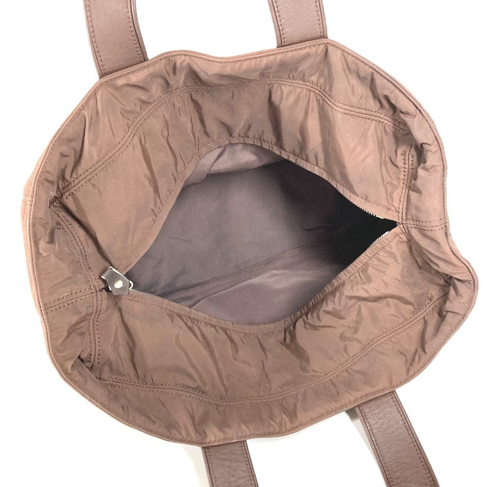 HERMES Acapulco Tote MM Tote MM Tote Bag Bolso Bolso Cuero/Nylon Unisex Marrón