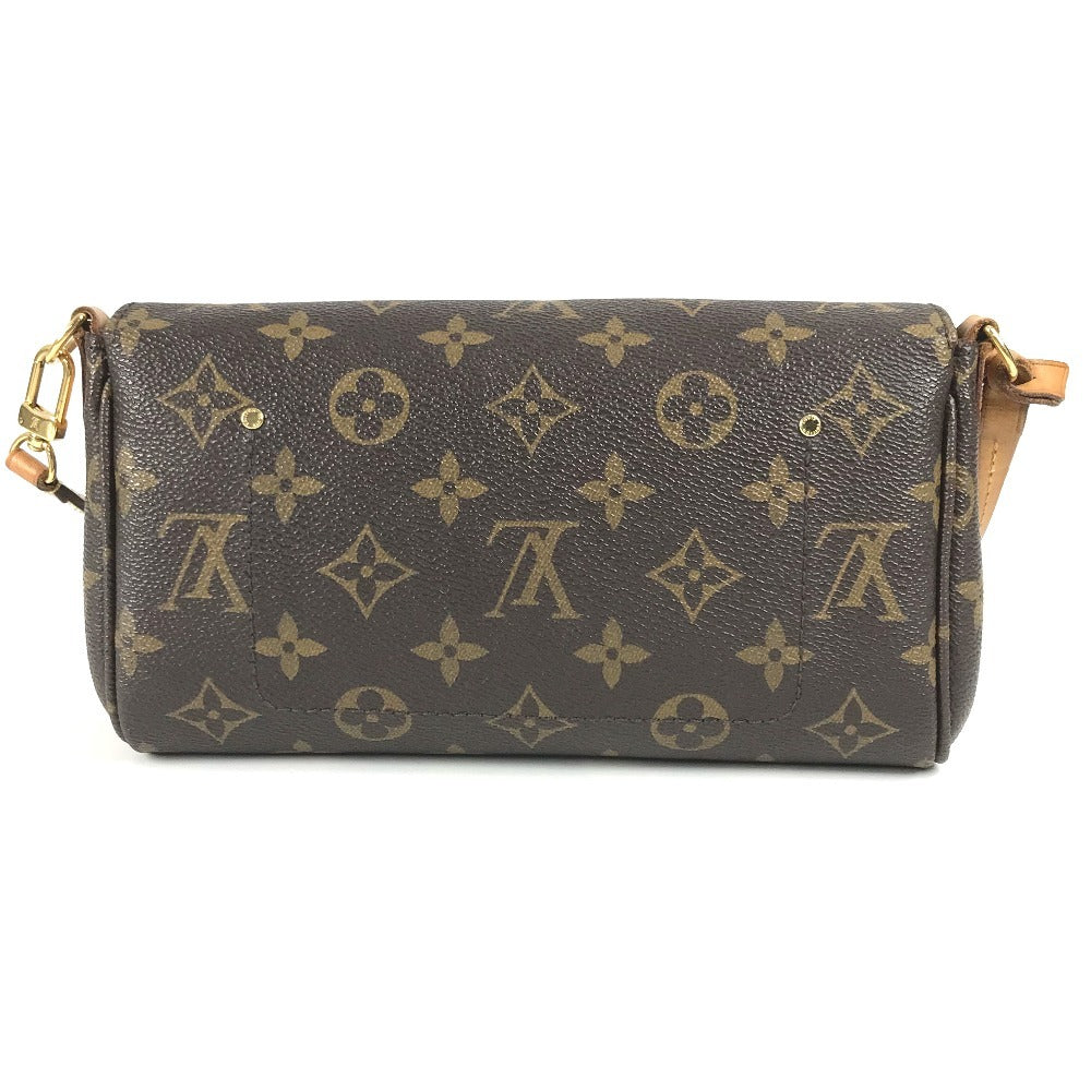 Louis Vuitton M40717 Monogram kegemaran PM 2Way beg beg tangan beg bahu beg bahu monogram kanvas wanita coklat