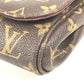 Louis Vuitton M40717 Monogram kegemaran PM 2Way beg beg tangan beg bahu beg bahu monogram kanvas wanita coklat
