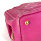 Prada Logo Canapa Bag Tote Bag Handbag Canvas Ladies Pink