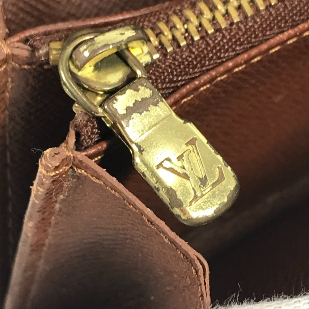 LOUIS VUITTON M61730 モノグラム ポルトモネビエトレゾール コンパクトウォレット フラップ 2つ折り財布 モノグラムキャンバス ユニセックス ブラウン