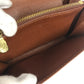 LOUIS VUITTON M61730 モノグラム ポルトモネビエトレゾール コンパクトウォレット フラップ 2つ折り財布 モノグラムキャンバス ユニセックス ブラウン