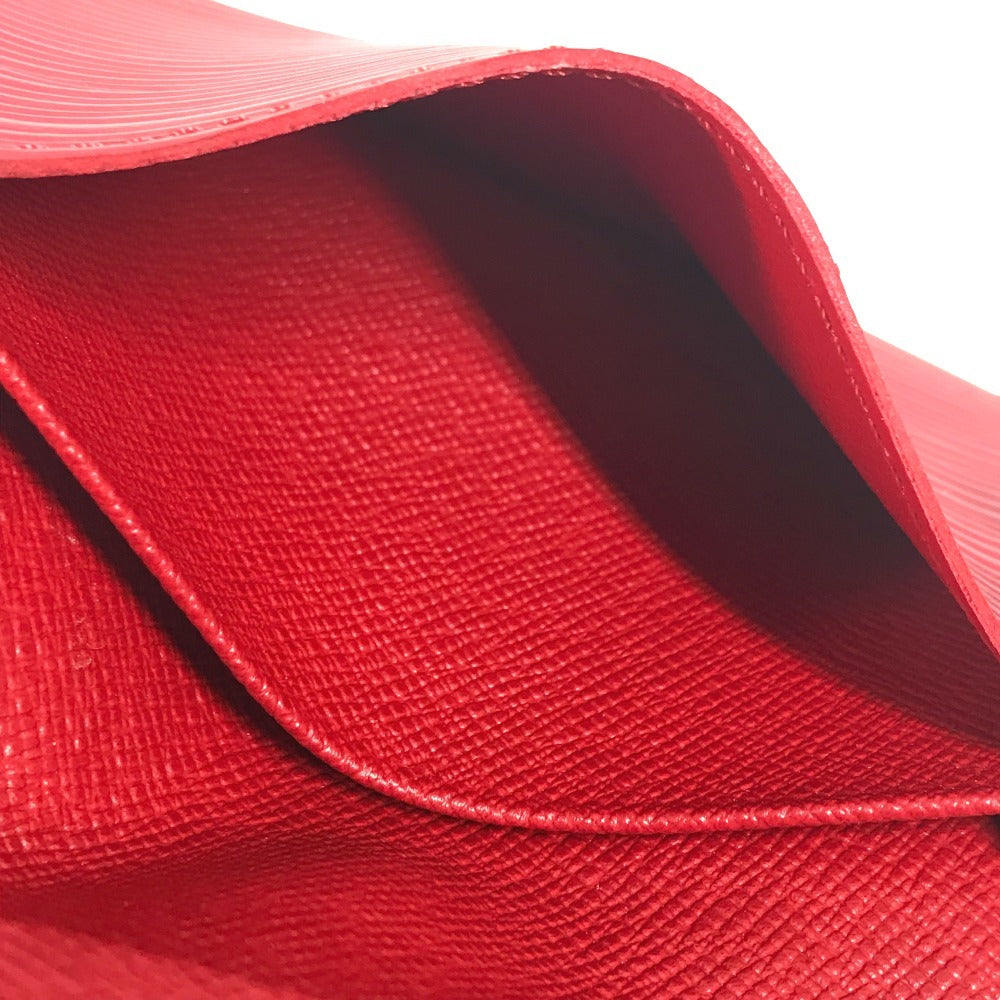 LOUIS VUITTON M5658E エピ アンヴェロップ カルトドゥヴィジット 2つ折り 名刺入れ パスケース カードケース エピレザー ユニセックス カスティリアンレッド レッド