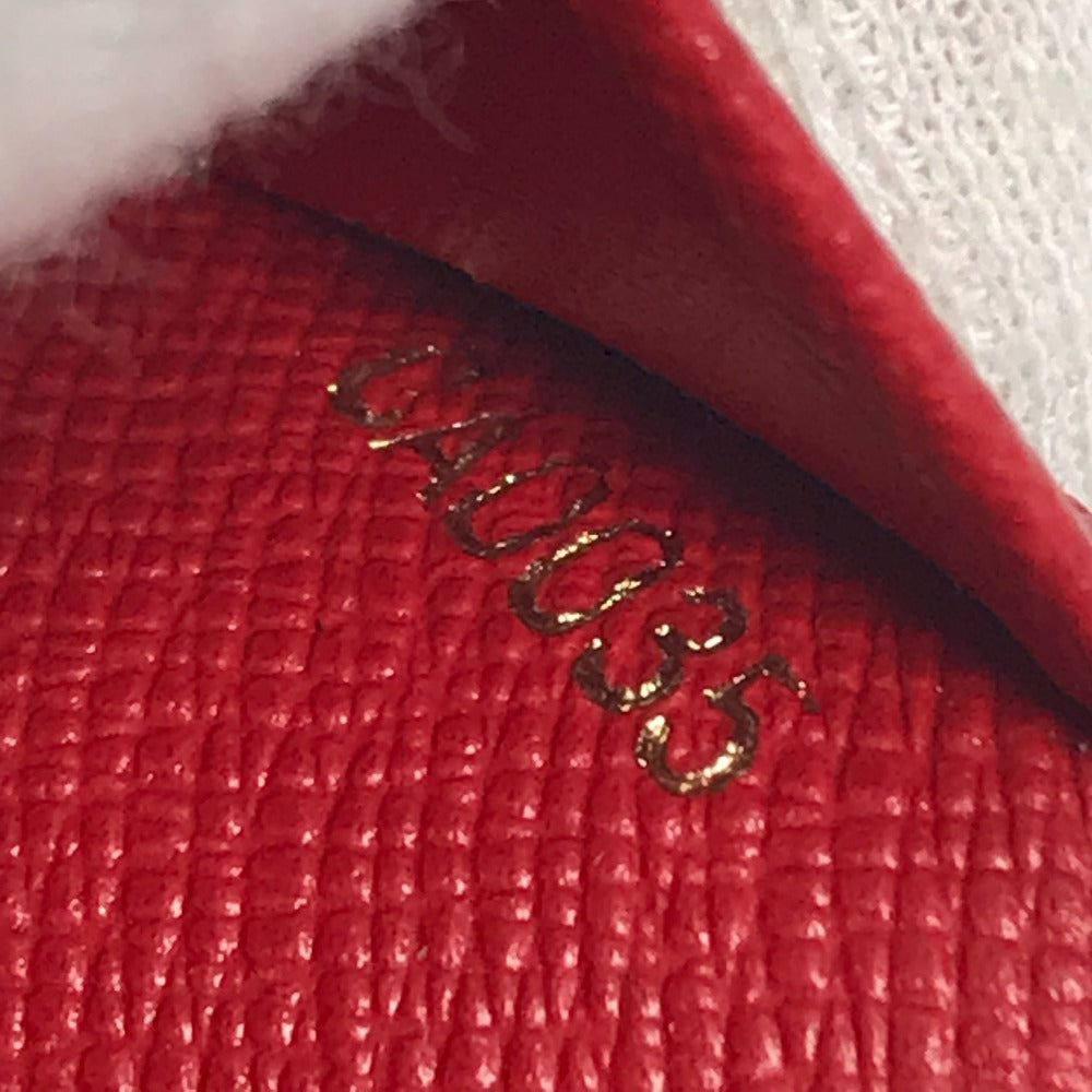 LOUIS VUITTON M5658E エピ アンヴェロップ カルトドゥヴィジット 2つ折り 名刺入れ パスケース カードケース エピレザー ユニセックス カスティリアンレッド レッド