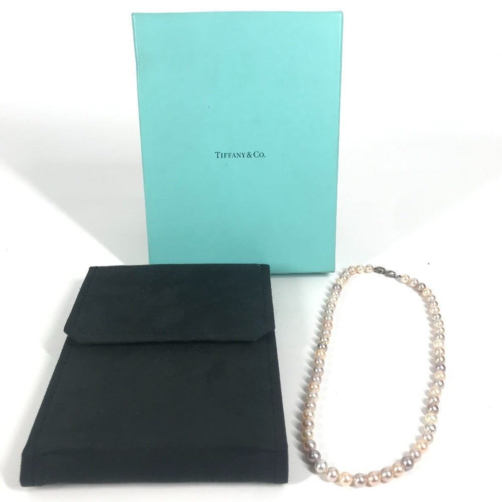 TIFFANY&Co. パール アクセサリー ネックレス パール レディース ピンク