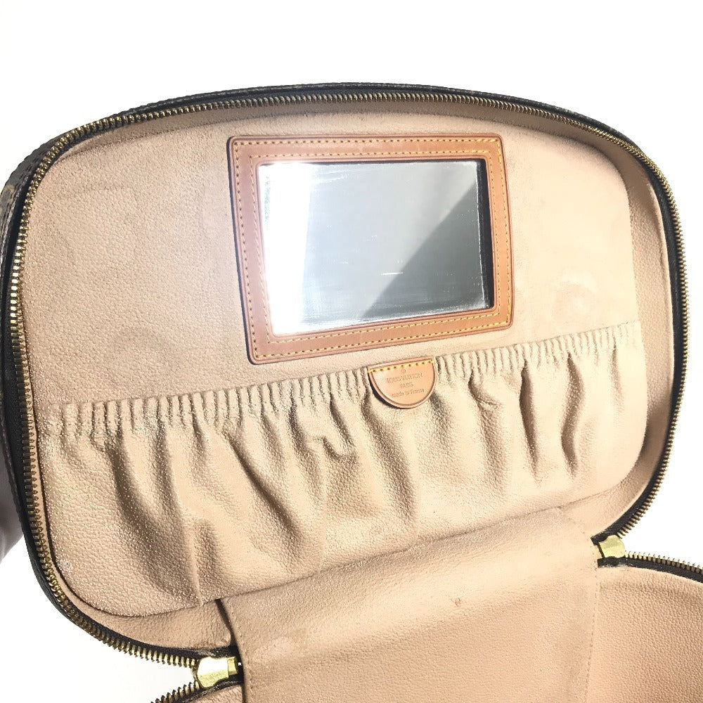 LOUIS VUITTON M47280 モノグラム ニース 2WAYバッグ ショルダーバッグ メイクボックス ミラー付き ハンドバッグ モノグラムキャンバス レディース ブラウン