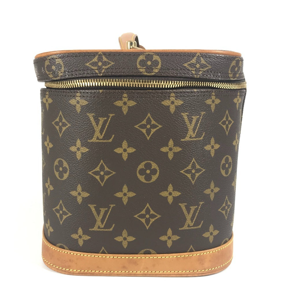 LOUIS VUITTON M47280 モノグラム ニース 2WAYバッグ ショルダーバッグ メイクボックス ミラー付き ハンドバッグ モノグラムキャンバス レディース ブラウン