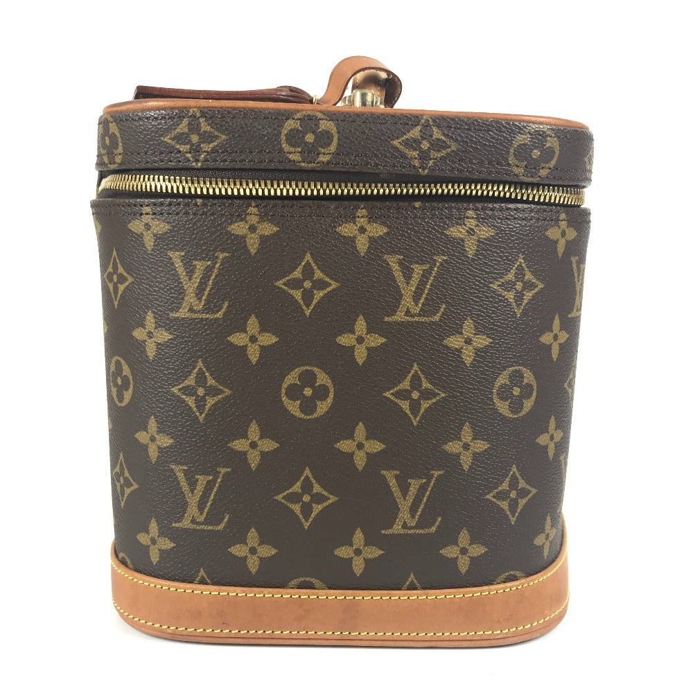 LOUIS VUITTON M47280 モノグラム ニース 2WAYバッグ ショルダーバッグ メイクボックス ミラー付き ハンドバッグ モノグラムキャンバス レディース ブラウン