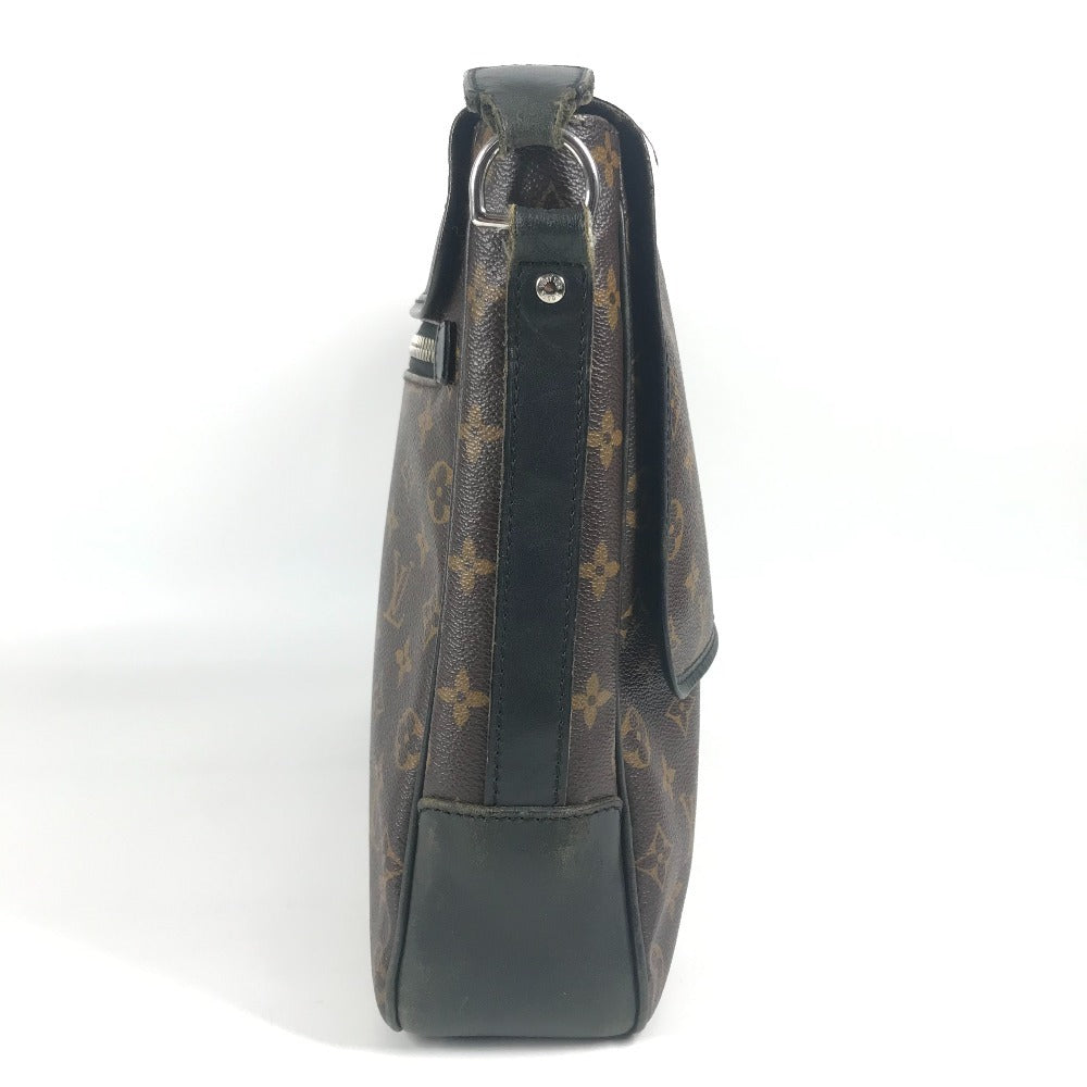 LOUIS VUITTON M40386 モノグラムマカサー バスGM バス GM カバン フラップ 斜め掛け ショルダーバッグ モノグラムマカサーキャンバス ユニセックス ブラウン