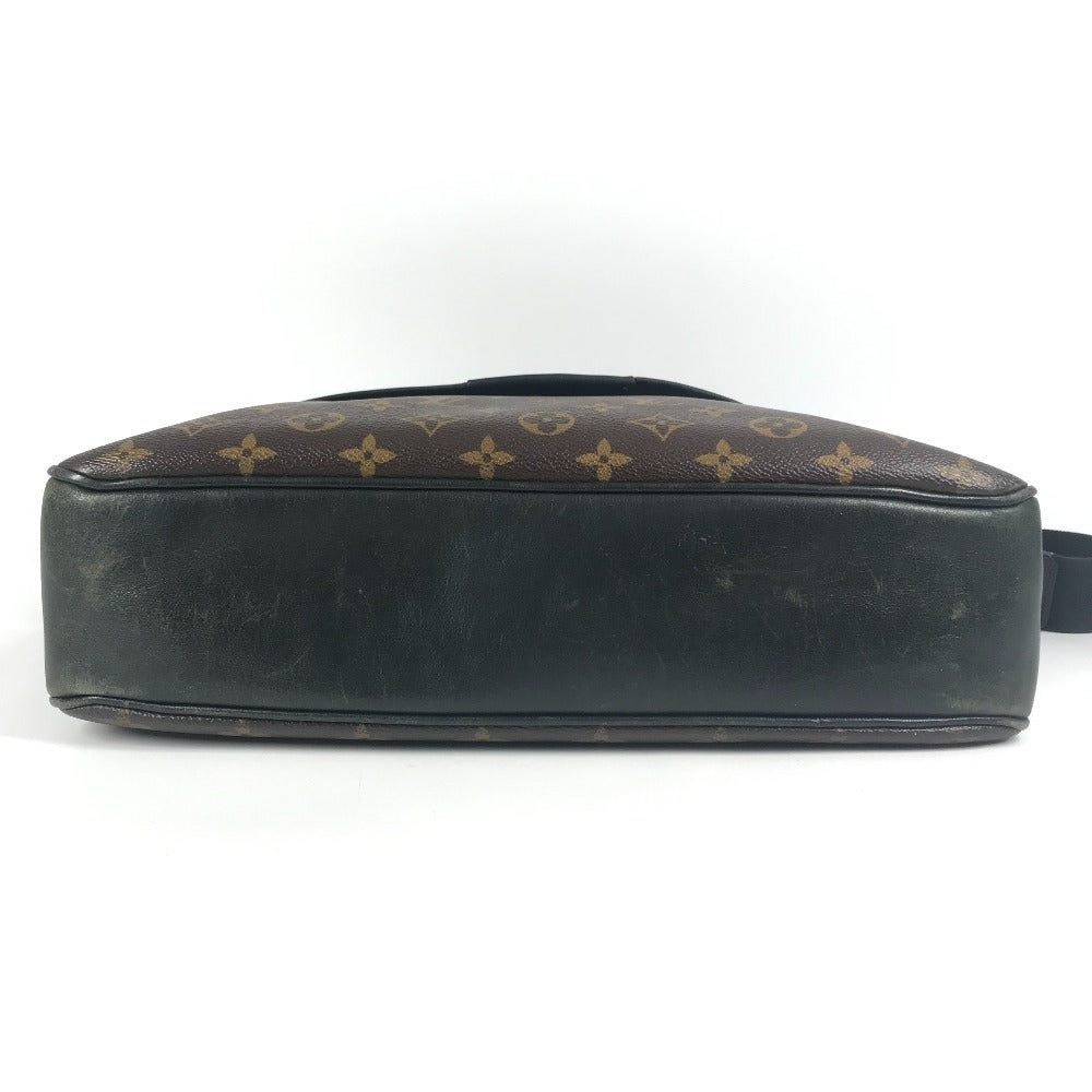 LOUIS VUITTON M40386 モノグラムマカサー バスGM バス GM カバン フラップ 斜め掛け ショルダーバッグ モノグラムマカサーキャンバス ユニセックス ブラウン