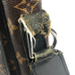 LOUIS VUITTON M40386 モノグラムマカサー バスGM バス GM カバン フラップ 斜め掛け ショルダーバッグ モノグラムマカサーキャンバス ユニセックス ブラウン