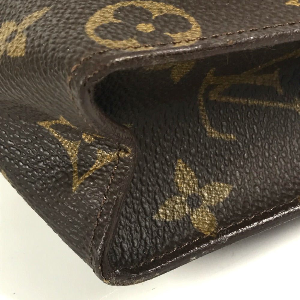 LOUIS VUITTON M47542 モノグラム ポッシュトワレ26 ポッシュトワレ 26 メイクポーチ 化粧ポーチ セカンドバッグ カバン ポーチ モノグラムキャンバス レディース ブラウン