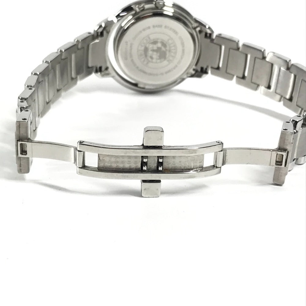 CITIZEN B036-S112451 ダイヤモンド ダイヤ エル エコドライブ レディースウォッチ ウォッチ 黒文字盤 腕時計 SS レディース シルバー