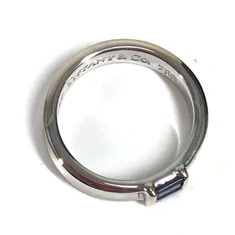 TIFFANY&Co. アクセサリー ジュエリー スタッキング サファイア リング ホワイトゴールド K18 金 リング・指輪 WG750 レディース シルバー
