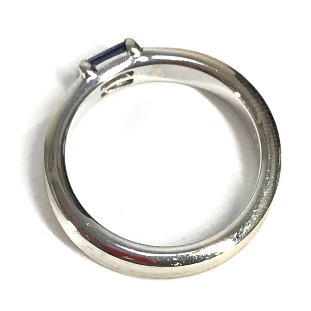 TIFFANY&Co. アクセサリー ジュエリー スタッキング サファイア リング ホワイトゴールド K18 金 リング・指輪 WG750 レディース シルバー