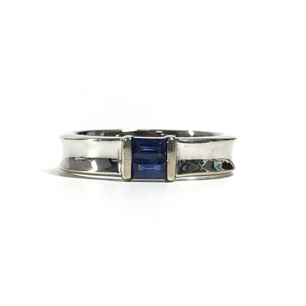 TIFFANY&Co. アクセサリー ジュエリー スタッキング サファイア リング ホワイトゴールド K18 金 リング・指輪 WG750 レディース シルバー