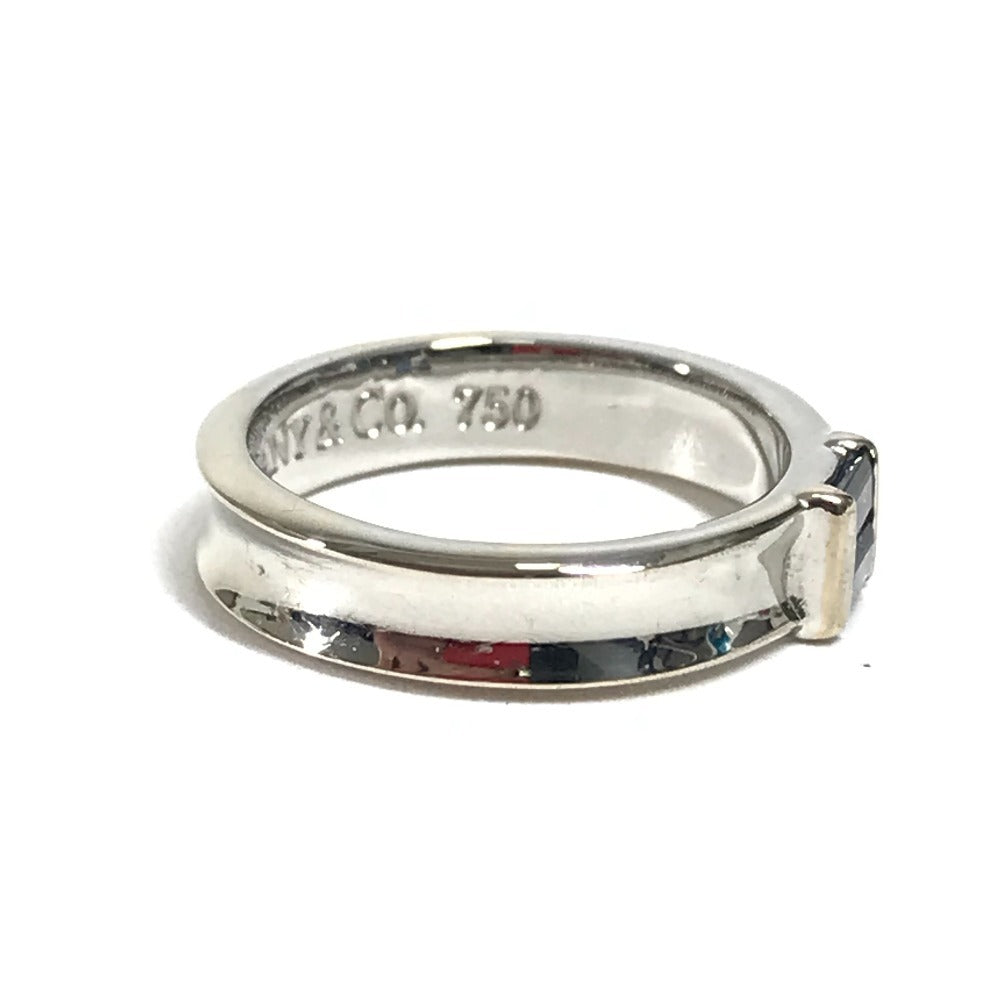 TIFFANY&Co. アクセサリー ジュエリー スタッキング サファイア リング ホワイトゴールド K18 金 リング・指輪 WG750 レディース シルバー