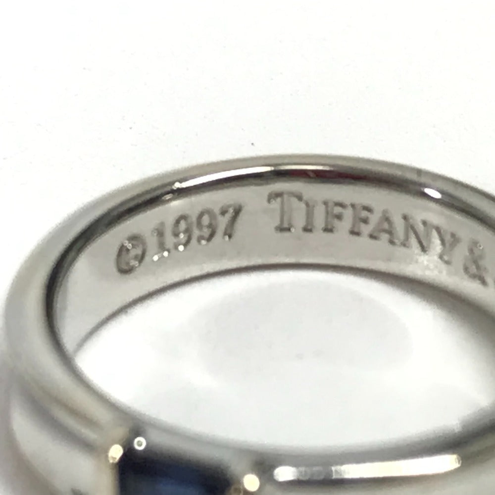TIFFANY&Co. アクセサリー ジュエリー スタッキング サファイア リング ホワイトゴールド K18 金 リング・指輪 WG750 レディース シルバー