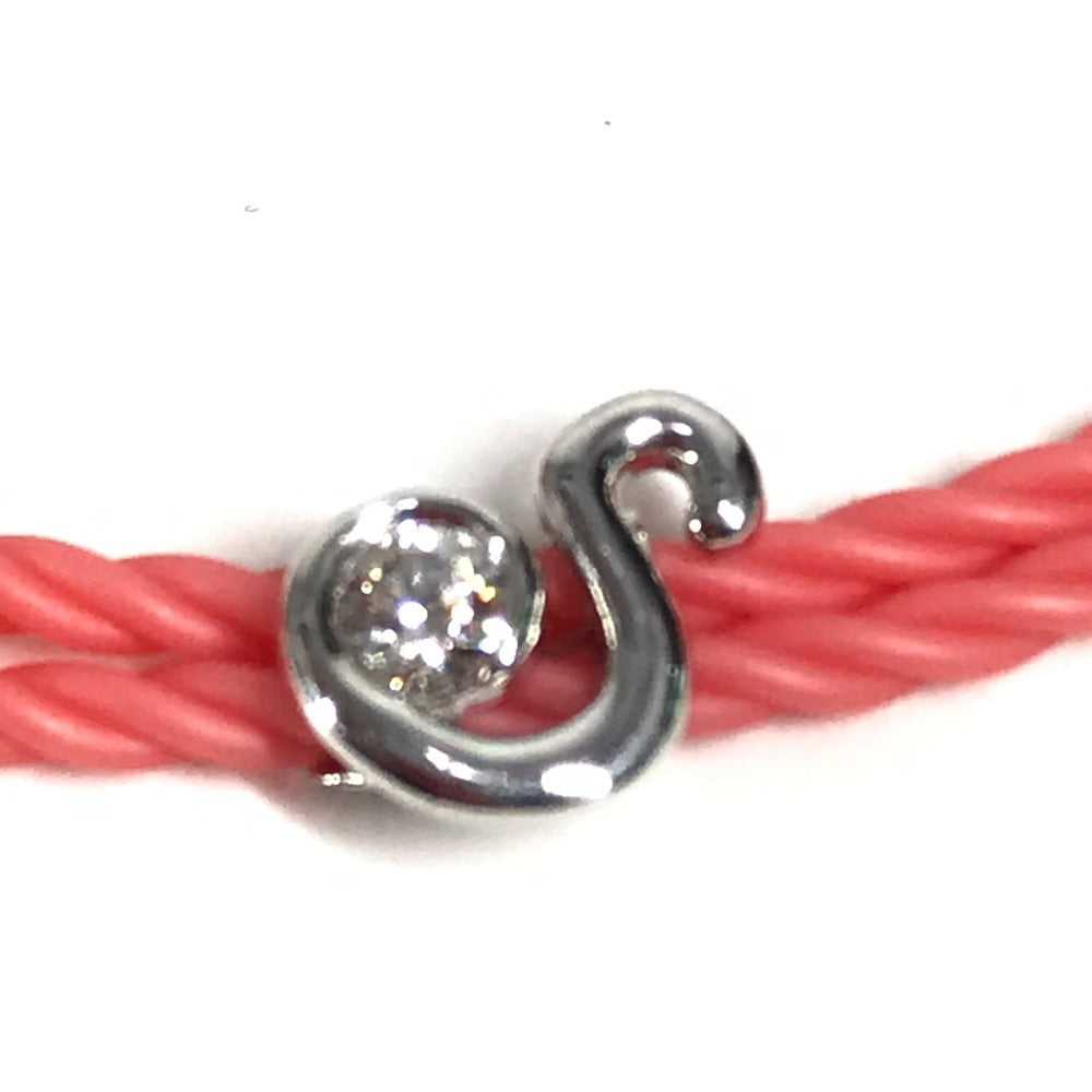 FOREVERMARK アクセサリー ジュエリー イニシャル エンコルディア コードブレスレット ホワイトゴールド WG18 バングル 紐 ブレスレット K18 レディース シルバー