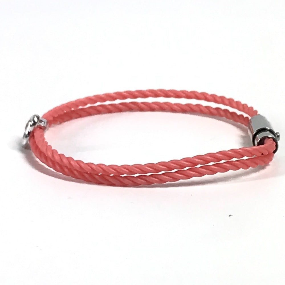 FOREVERMARK アクセサリー ジュエリー イニシャル エンコルディア コードブレスレット ホワイトゴールド WG18 バングル 紐 ブレスレット K18 レディース シルバー