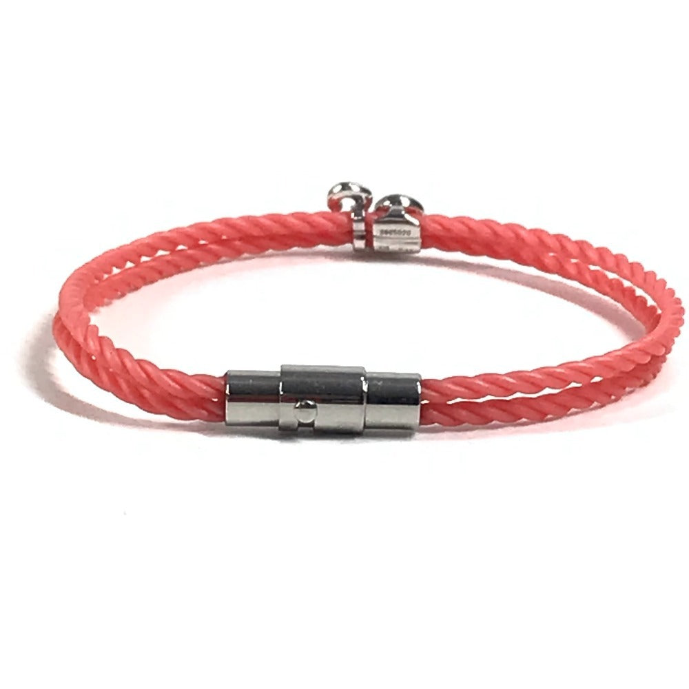 FOREVERMARK アクセサリー ジュエリー イニシャル エンコルディア コードブレスレット ホワイトゴールド WG18 バングル 紐 ブレスレット K18 レディース シルバー